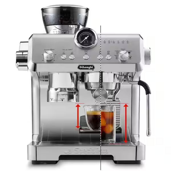 De’Longhi La Specialista Opera EC9555.M – Manual Espresso Machine with Grinder, Cold Brew & Smart Tamping (Metal Finish)-2