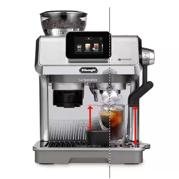 De’Longhi La Specialista Touch EC9455.M – Smart Manual Espresso Machine with Touch Display, Grinder, Auto LatteArt & Cold Brew (2025)