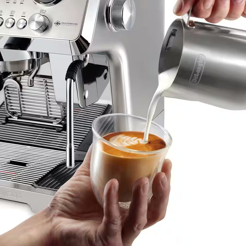 De’Longhi La Specialista Maestro EC9885.M – Manual Espresso Machine with Grinder, Smart Tamping Station, Cold Brew & LatteArt Steam Wand (Premium Metal Finish)-3