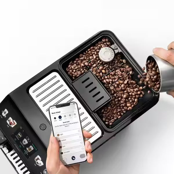 De’Longhi Eletta Explore ECAM450.65.S – Automatic Coffee Machine with 50+ Drinks, Hot & Cold Brew, LatteCrema & WiFi (Silver)-3
