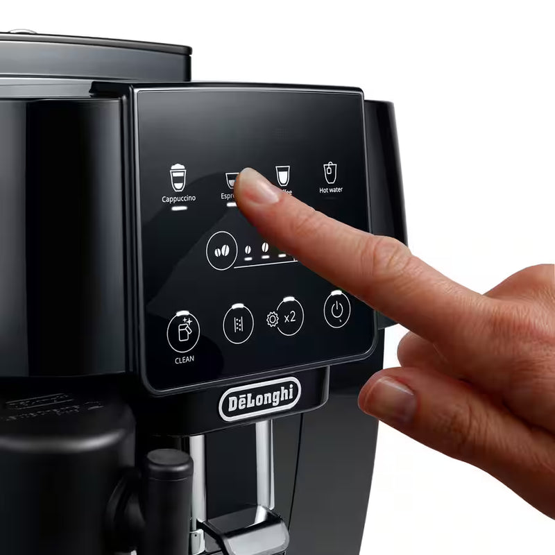 De’Longhi Magnifica Start ECAM 220.60.B – Automatic Coffee Machine with LatteCrema, 4 One-Touch Drinks & Grinder (Black)-4
