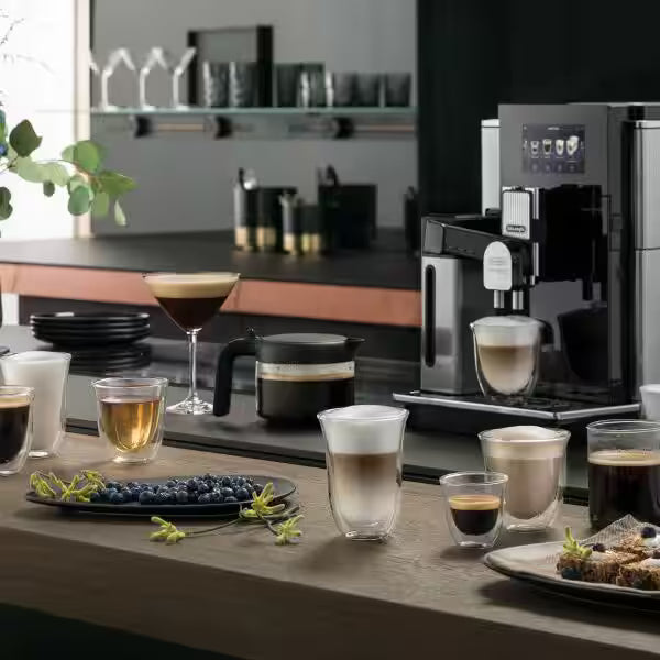 De’Longhi Maestosa EPAM960.75.GLM – Luxury Automatic Coffee Machine with Dual Bean System, 5” Touch Display & LatteCrema (Metal Black)-5