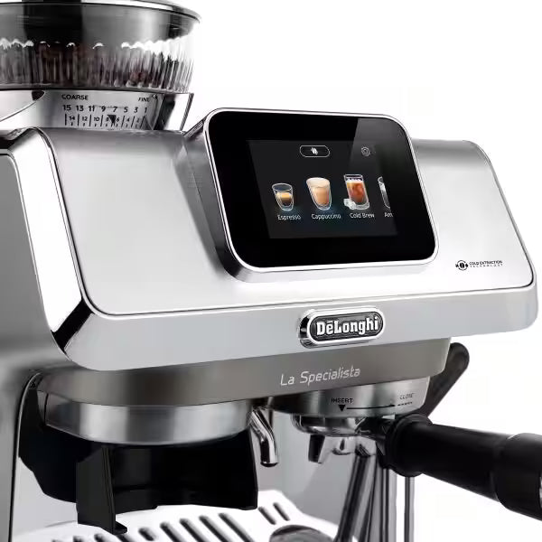 De’Longhi La Specialista Touch EC9455.M – Smart Manual Espresso Machine with Touch Display, Grinder, Auto LatteArt & Cold Brew (2025)-6