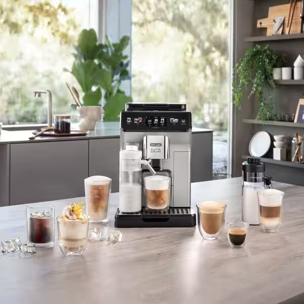 De’Longhi Eletta Explore ECAM450.65.S – Automatic Coffee Machine with 50+ Drinks, Hot & Cold Brew, LatteCrema & WiFi (Silver)-7
