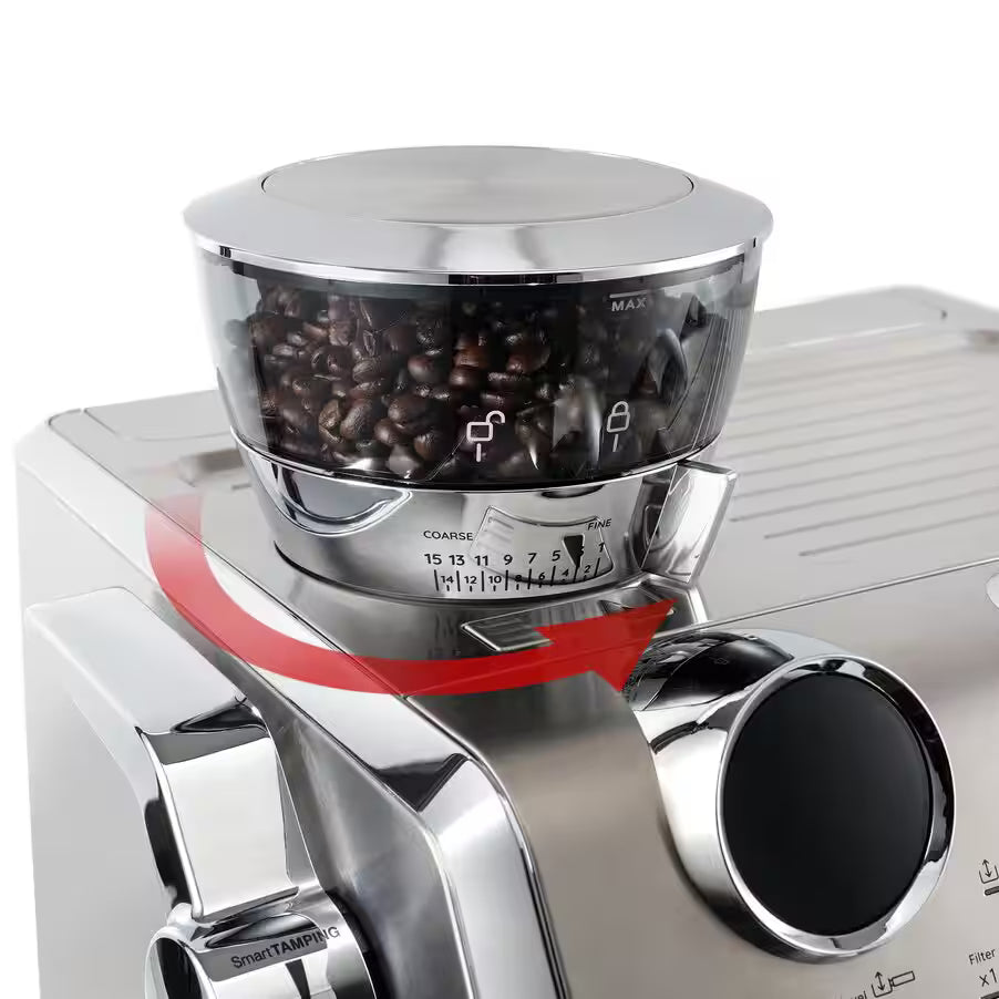 De’Longhi La Specialista Maestro EC9885.M – Manual Espresso Machine with Grinder, Smart Tamping Station, Cold Brew & LatteArt Steam Wand (Premium Metal Finish)-7