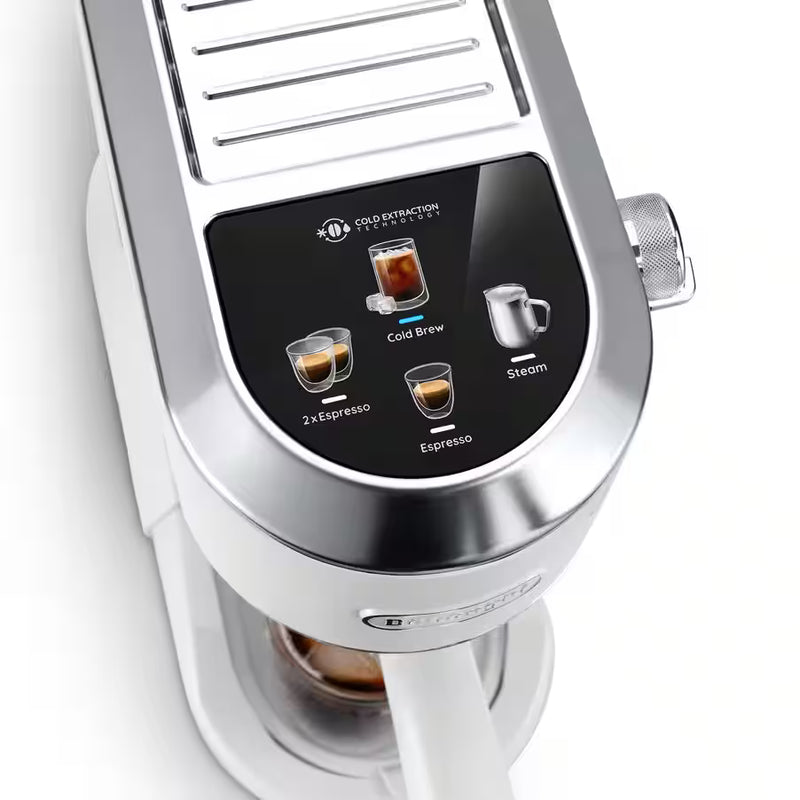 De’Longhi Dedica Duo EC890 Manual Espresso Machine – 15 Bar, Digital Touch, Cold Brew, Steam Wand (Pink / Green / Stainless Steel / White)-18