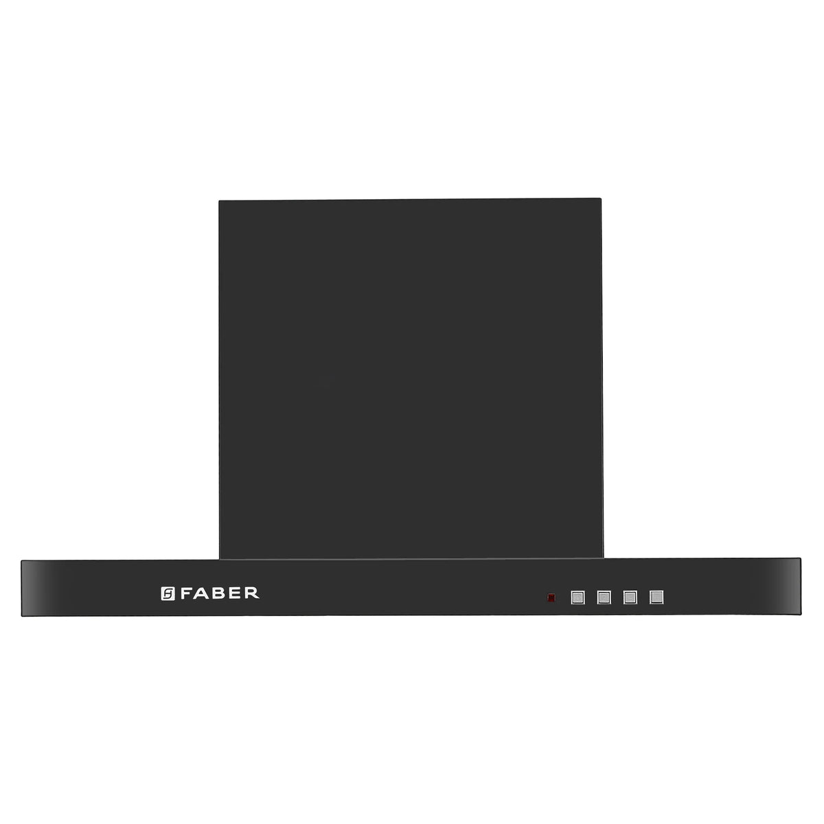 Faber Mars PB BF BK 60 cm Wall-Mounted Chimney – 1000 m³/hr Suction, Baffle Filter & Push Button Control-1
