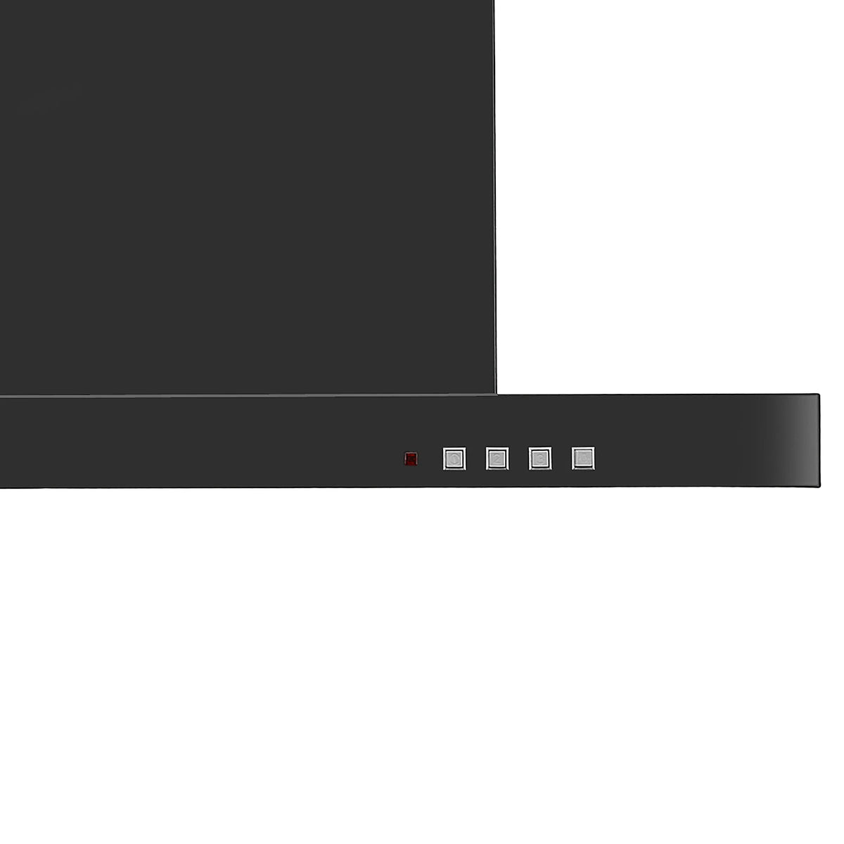 Faber Mars PB BF BK 60 cm Wall-Mounted Chimney – 1000 m³/hr Suction, Baffle Filter & Push Button Control