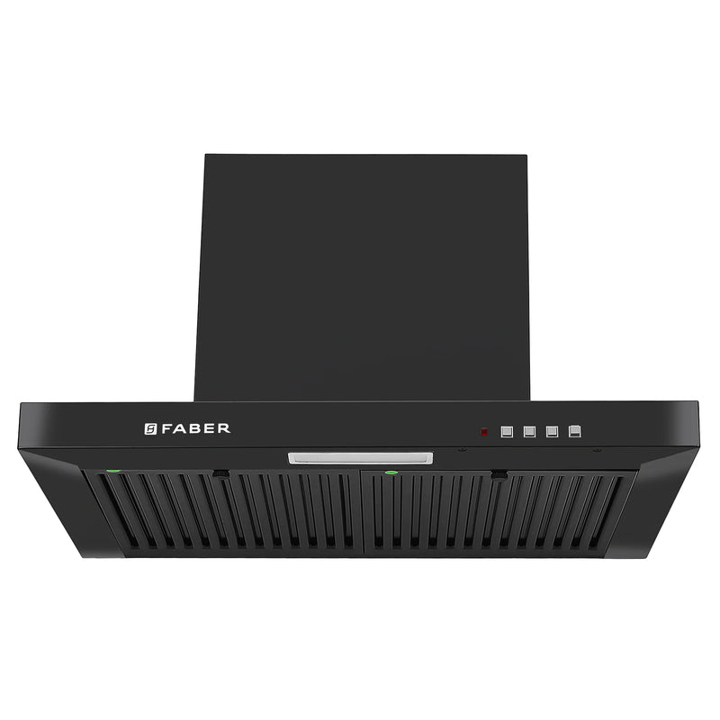 Faber Mars PB BF BK 60 cm Wall-Mounted Chimney – 1000 m³/hr Suction, Baffle Filter & Push Button Control-3