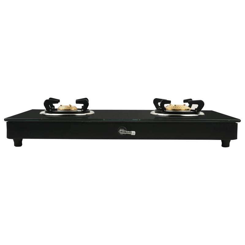 Faber HOB Cooktop Jumbo 2BB BK – 2 Burner Built-in Gas Hob with Brass Burners & Jumbo Burner | Manual Ignition | MS Powder Coated Finish-6