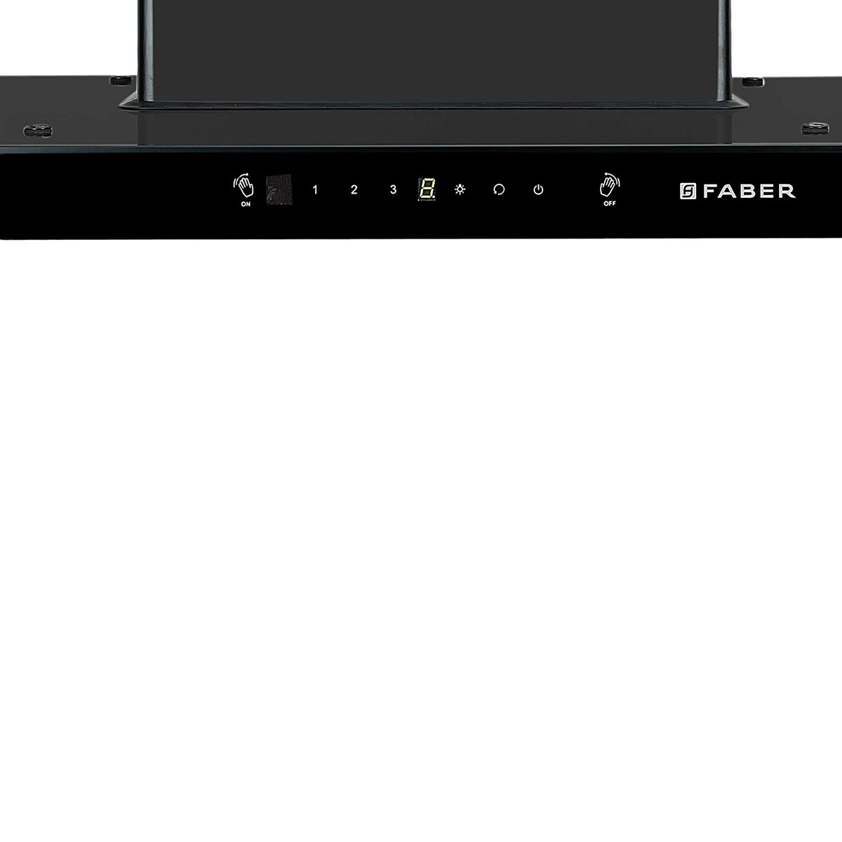Faber Cosmos 3D HC SC BK BF 60 cm Wall-Mounted Chimney – 1400 m³/hr Suction, Baffle Filter & Auto-Clean-2