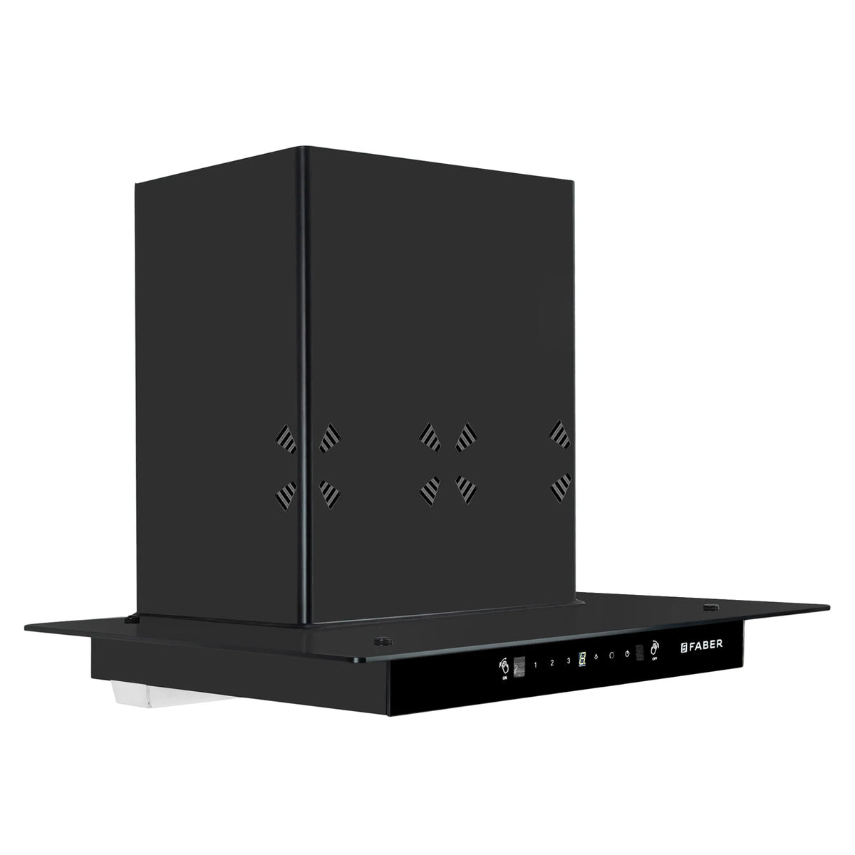 Faber Cosmos 3D HC SC BK BF 60 cm Wall-Mounted Chimney – 1400 m³/hr Suction, Baffle Filter & Auto-Clean-4