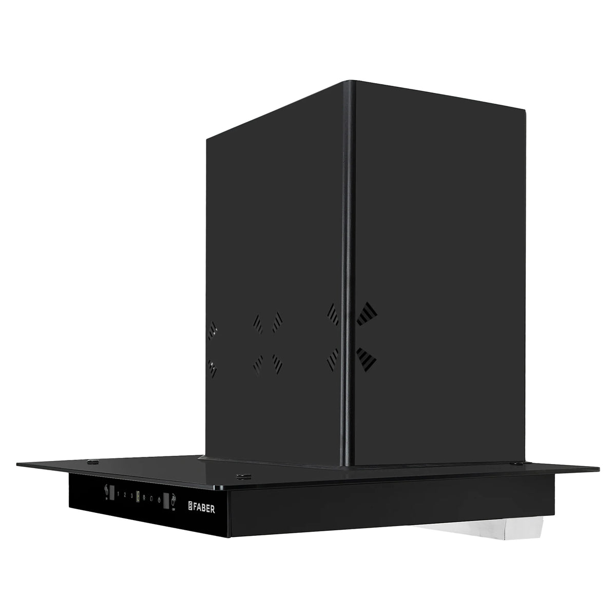 Faber Cosmos 3D HC SC BK BF 60 cm Wall-Mounted Chimney – 1400 m³/hr Suction, Baffle Filter & Auto-Clean-6