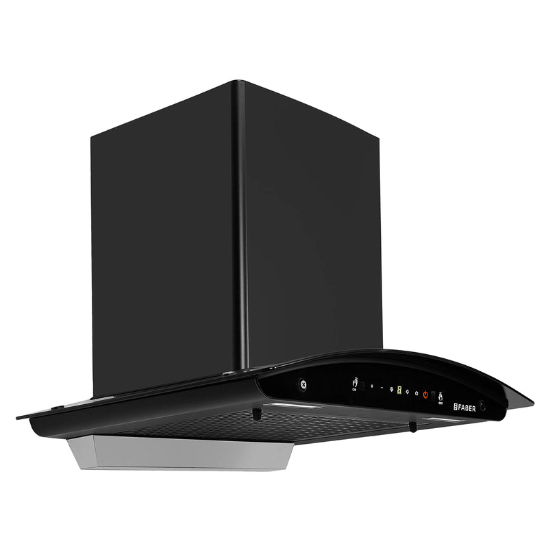 Faber Mystic BLDC FL HC BK  Wall-Mounted Chimney – 1500 m³/hr Suction, Heat Auto-Clean, Touch & Gesture Control-5