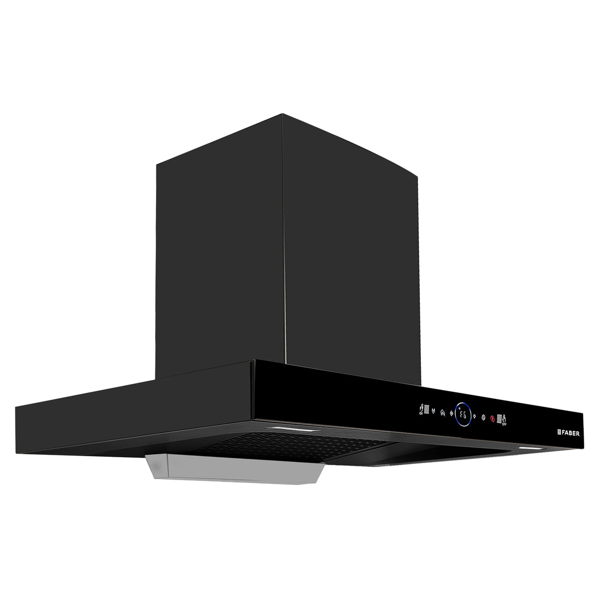 Faber Dazzle BLDC FL HC BK Wall-Mounted Chimney – 1500 m³/hr Suction, Heat Auto-Clean & Gesture Control-5