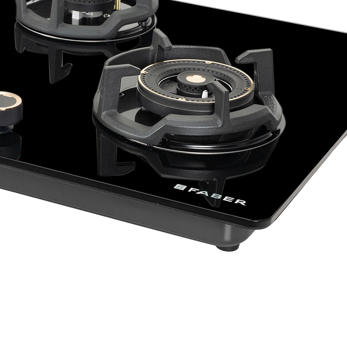 Faber Hob Experia HT753 ALU AI FFD 75 cm Built-In Gas Hob – 3 Brass Burners, Auto Electric Ignition & Flame Failure Device-7