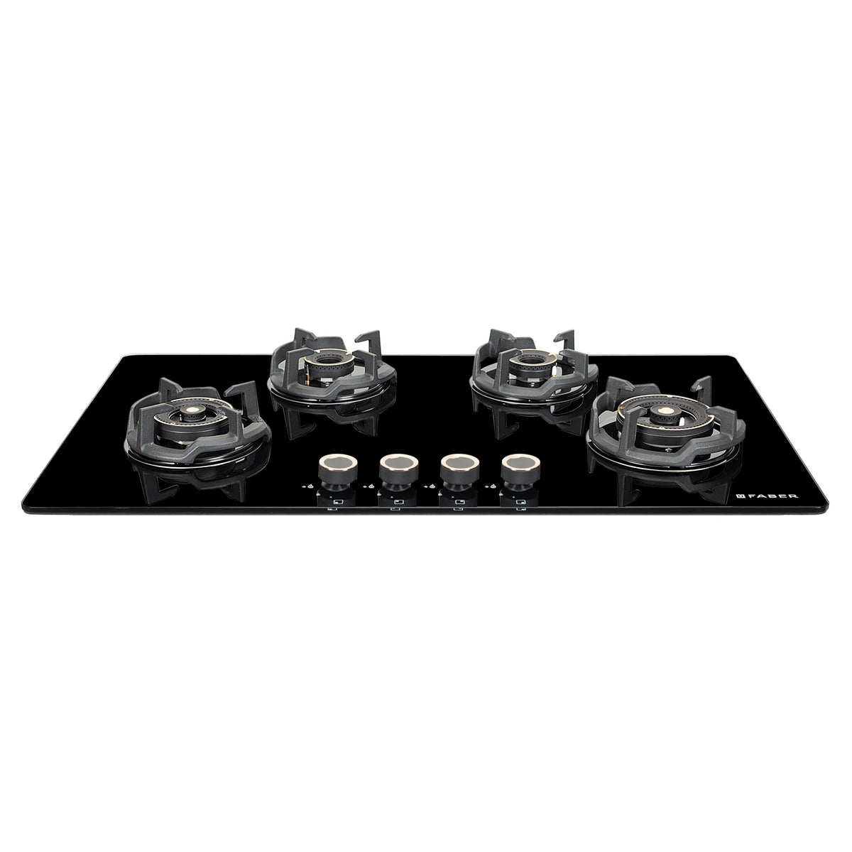 Faber Hob Experia HT904 ALU AI FFD 90cm 4 Burner Built-in Gas Hob
