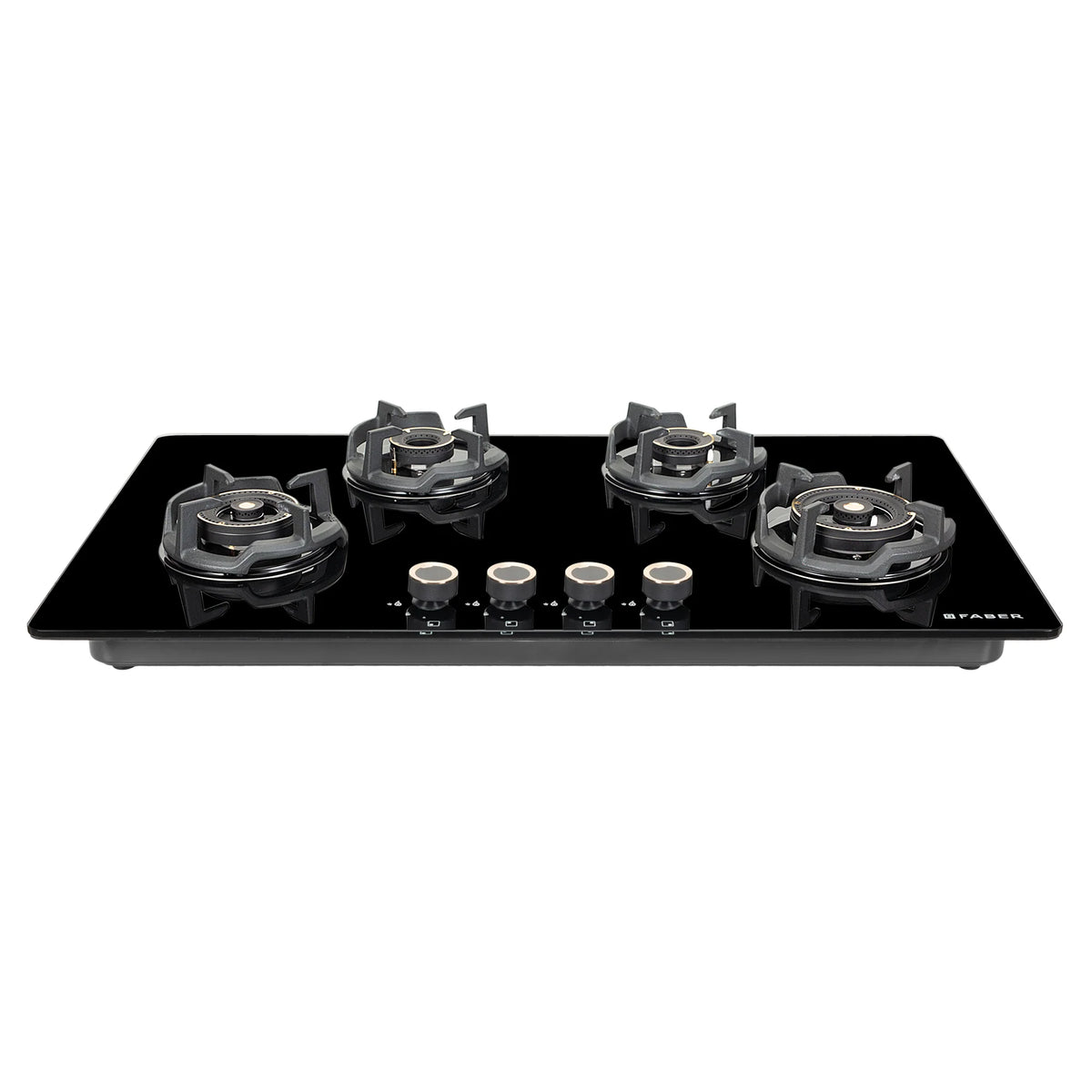 Faber Hob Experia HT904 ALU AI FFD 90cm 4 Burner Built-in Gas Hob