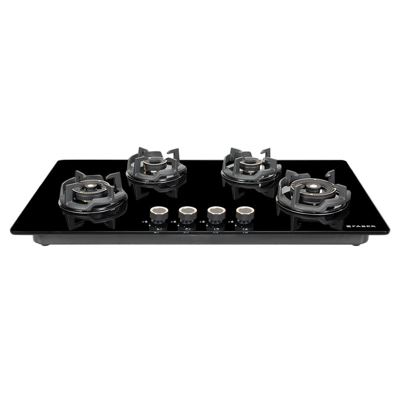 Faber Hob Experia HT904 ALU AI FFD 90cm 4 Burner Built-in Gas Hob-1