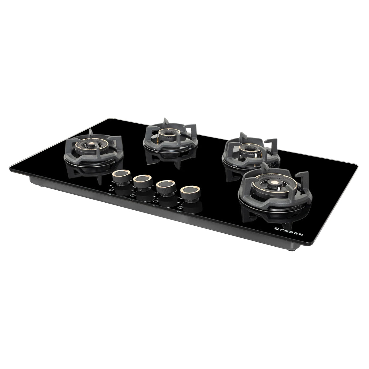 Faber Hob Experia HT904 ALU AI FFD 90cm 4 Burner Built-in Gas Hob-4