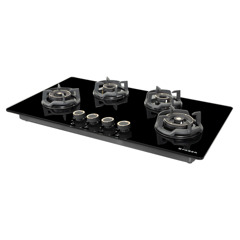 Faber Hob Experia HT904 ALU AI FFD 90cm 4 Burner Built-in Gas Hob-4