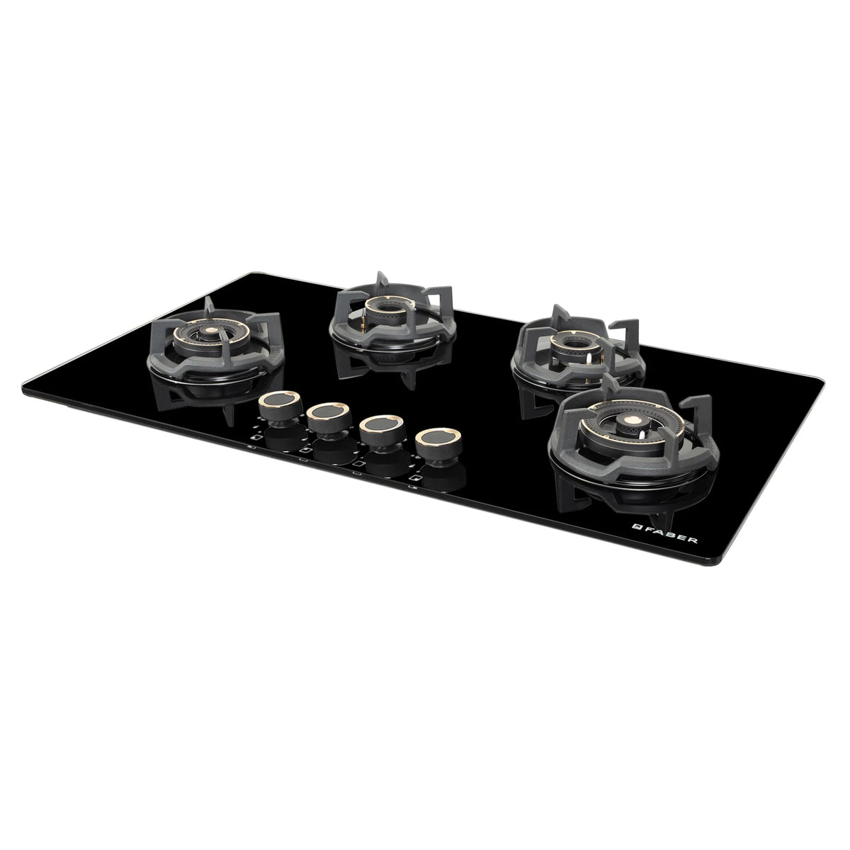 Faber Hob Experia HT904 ALU AI FFD 90cm 4 Burner Built-in Gas Hob-3