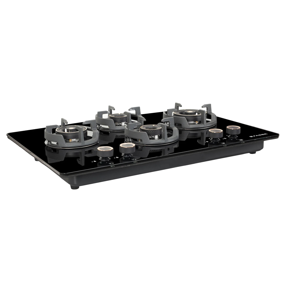 Faber Hob Experia HT754 ALU AI FFD 75 cm Built-In Gas Hob – 4 Brass Burners, Auto-Electric Ignition & Flame Failure Safety-8