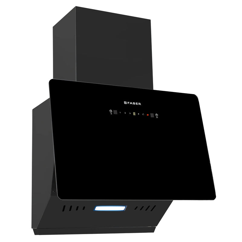 Faber Mojito IN HC SC FL BK 60 cm Wall-Mounted Chimney – 1200 m³/hr Suction, Heat Auto-Clean, Touch & Gesture Control-9