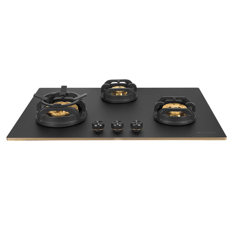 Faber Hob Verona HD783 CI FFD AI 75 cm Built-In Gas Hob – 3 Brass Burners, Flame Failure Safety & Auto-Ignition-2
