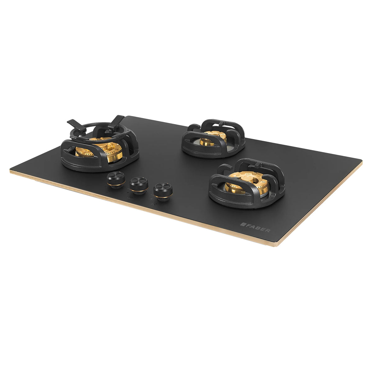 Faber Hob Verona HD783 CI FFD AI 75 cm Built-In Gas Hob – 3 Brass Burners, Flame Failure Safety & Auto-Ignition-6