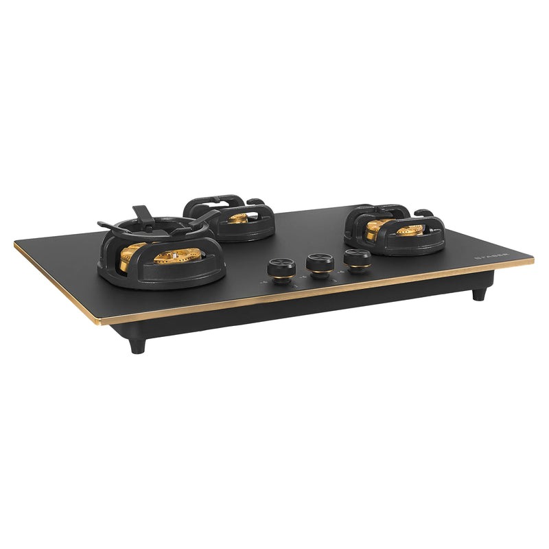 Faber Hob Verona HD783 CI FFD AI 75 cm Built-In Gas Hob – 3 Brass Burners, Flame Failure Safety & Auto-Ignition-8