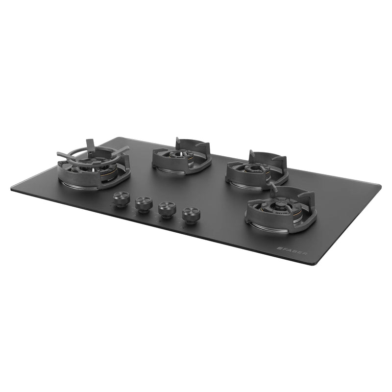 Faber Hob Della HD904 CI AI 90 cm Built-In Gas Hob – 4 Brass Burners, Auto-Electric Ignition & Flame Failure Safety-8
