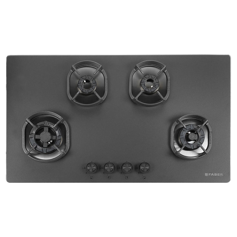 Faber Hob Della HD904 CI AI 90 cm Built-In Gas Hob – 4 Brass Burners, Auto-Electric Ignition & Flame Failure Safety-9