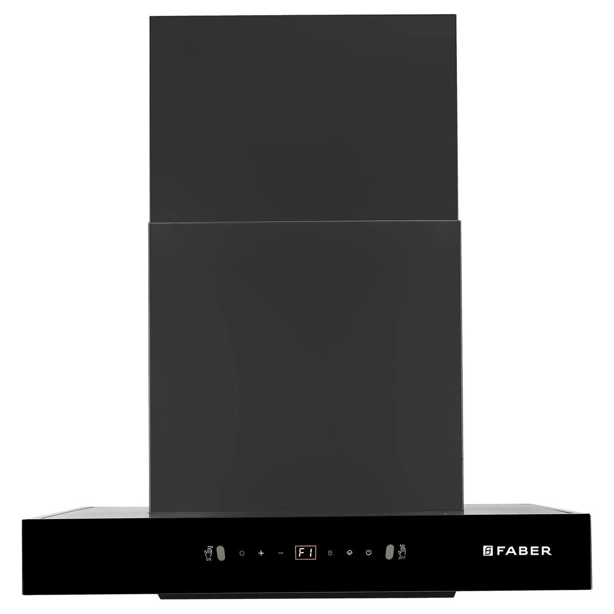 Faber Sigma BLDC HC SC BK  Wall-Mounted Chimney – 1500 m³/hr, Auto-Clean, LPG Sensor