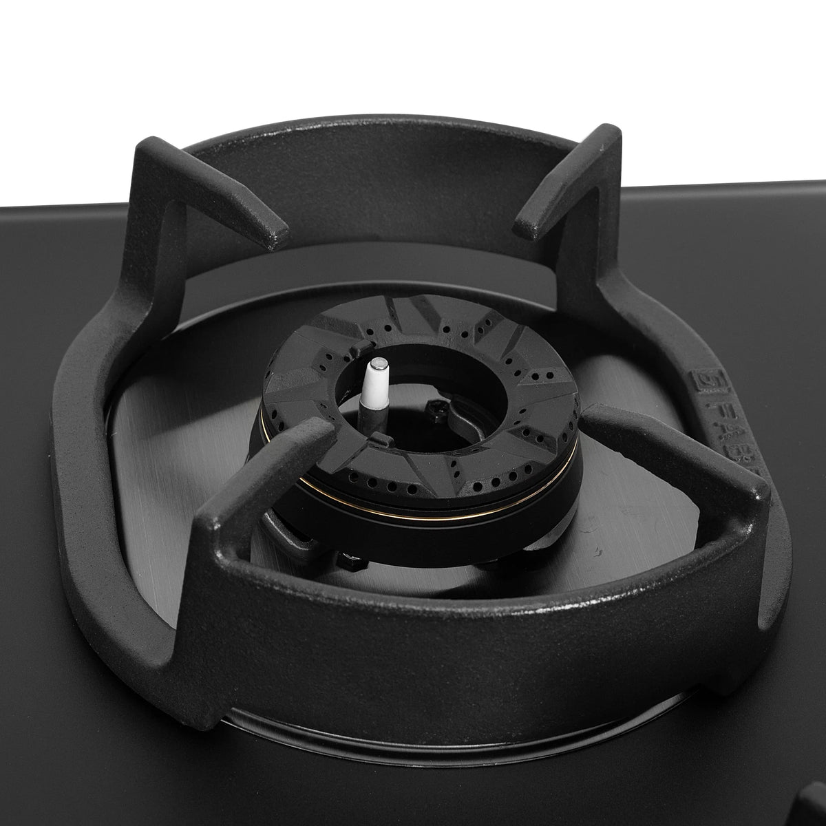 Faber Hob Della HD724 CI AI 72 cm Built-In Gas Hob – 4 Brass Burners, Auto-Electric Ignition & Cast-Iron Pan Supports-4