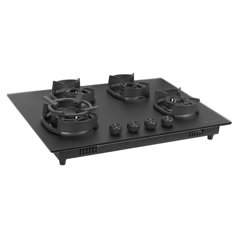 Faber Hob Della HD724 CI AI 72 cm Built-In Gas Hob – 4 Brass Burners, Auto-Electric Ignition & Cast-Iron Pan Supports-6