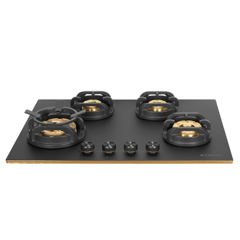 Faber Verona IND HD-724 CI FFD AI 72 cm Built-In Gas Hob – 4 Brass Burners, Flame Failure Safety & Auto-Ignition-2