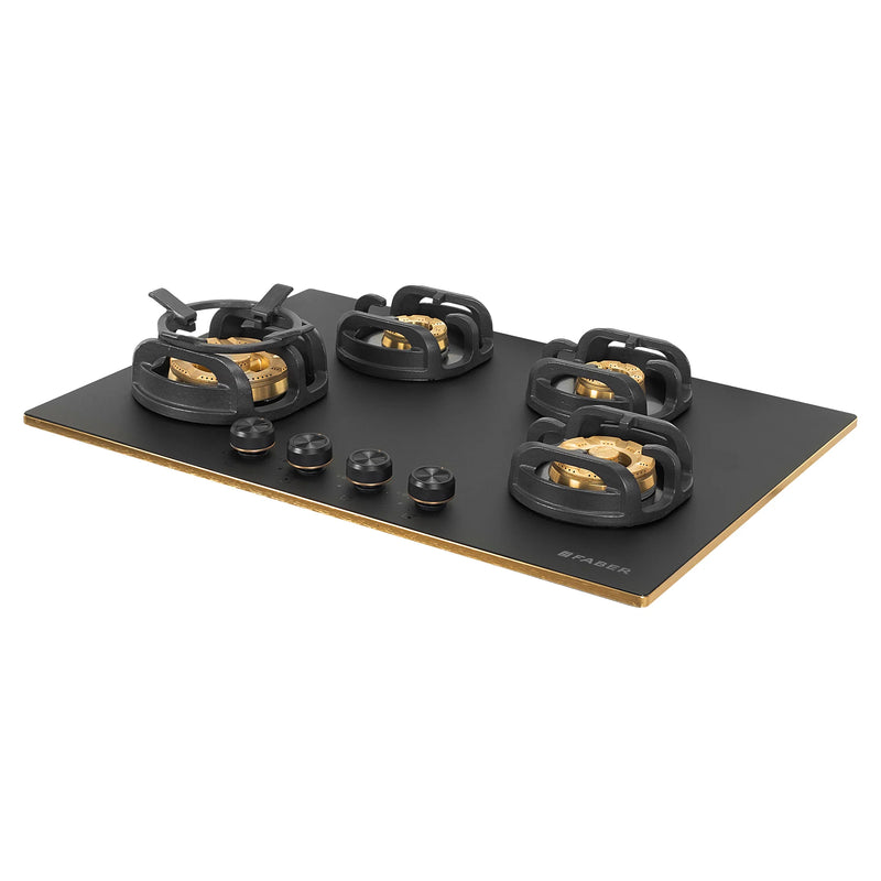 Faber Verona IND HD-724 CI FFD AI 72 cm Built-In Gas Hob – 4 Brass Burners, Flame Failure Safety & Auto-Ignition-5