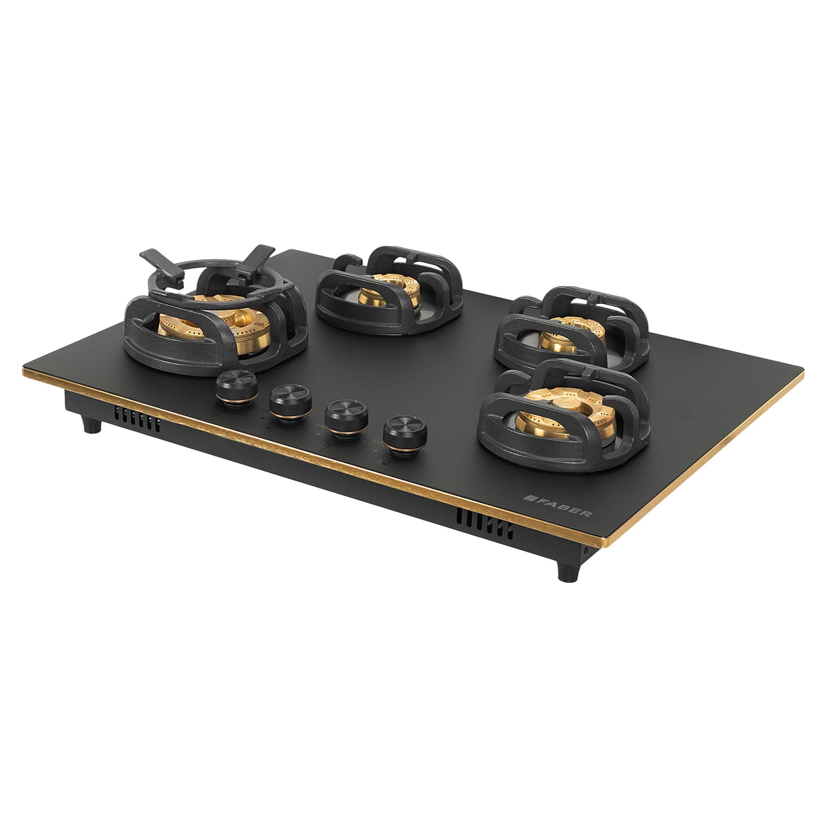 Faber Verona IND HD-724 CI FFD AI 72 cm Built-In Gas Hob – 4 Brass Burners, Flame Failure Safety & Auto-Ignition-6