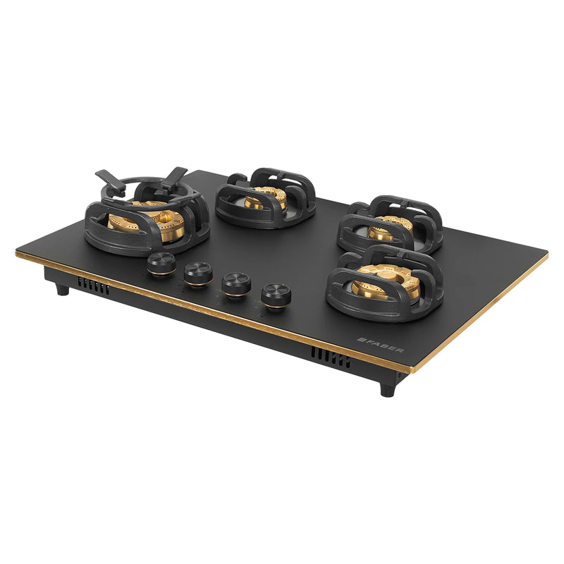 Faber Verona IND HD-724 CI FFD AI 72 cm Built-In Gas Hob – 4 Brass Burners, Flame Failure Safety & Auto-Ignition-6