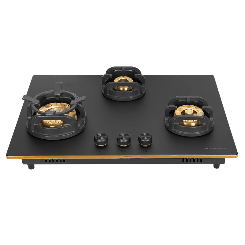 Faber Hob Verona HD723 CI FFD AI 72 cm Built-In Gas Hob – 3 Brass Burners, Flame Failure Safety & Cast Iron Pan Supports-1
