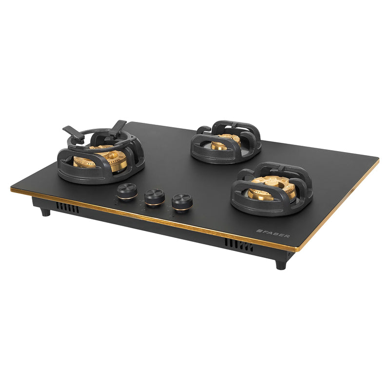 Faber Hob Verona HD723 CI FFD AI 72 cm Built-In Gas Hob – 3 Brass Burners, Flame Failure Safety & Cast Iron Pan Supports-3