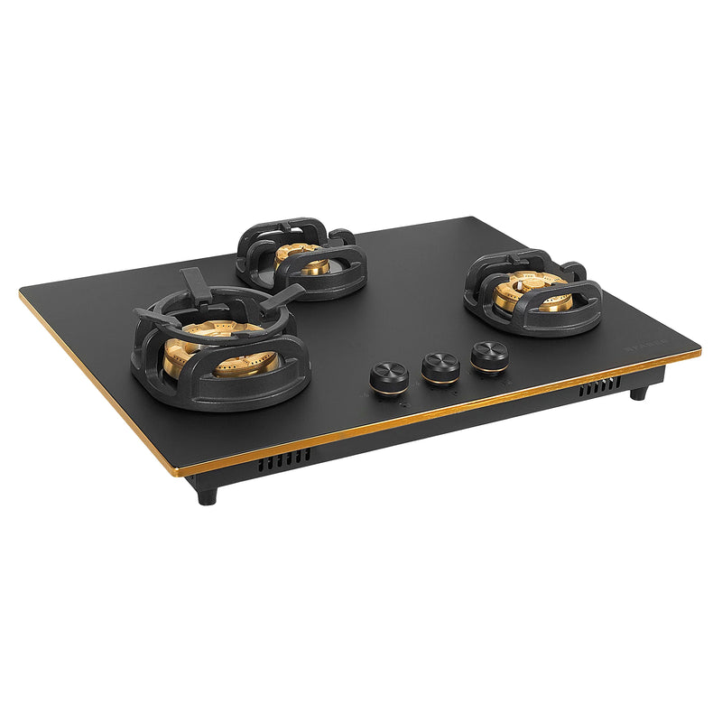Faber Hob Verona HD723 CI FFD AI 72 cm Built-In Gas Hob – 3 Brass Burners, Flame Failure Safety & Cast Iron Pan Supports-6
