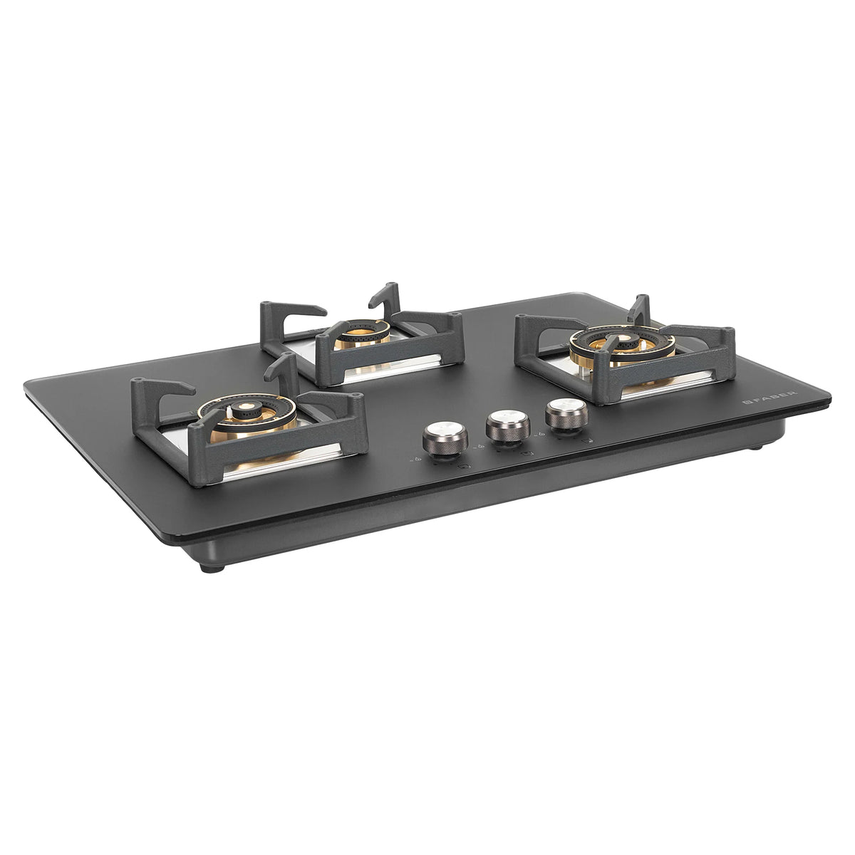 Faber Hob Bella HT 753 BR AI FFDD 75 cm Built-In Gas Hob – 3 Brass Burners, Dual Flame Failure Safety & Auto Electric Ignition-7
