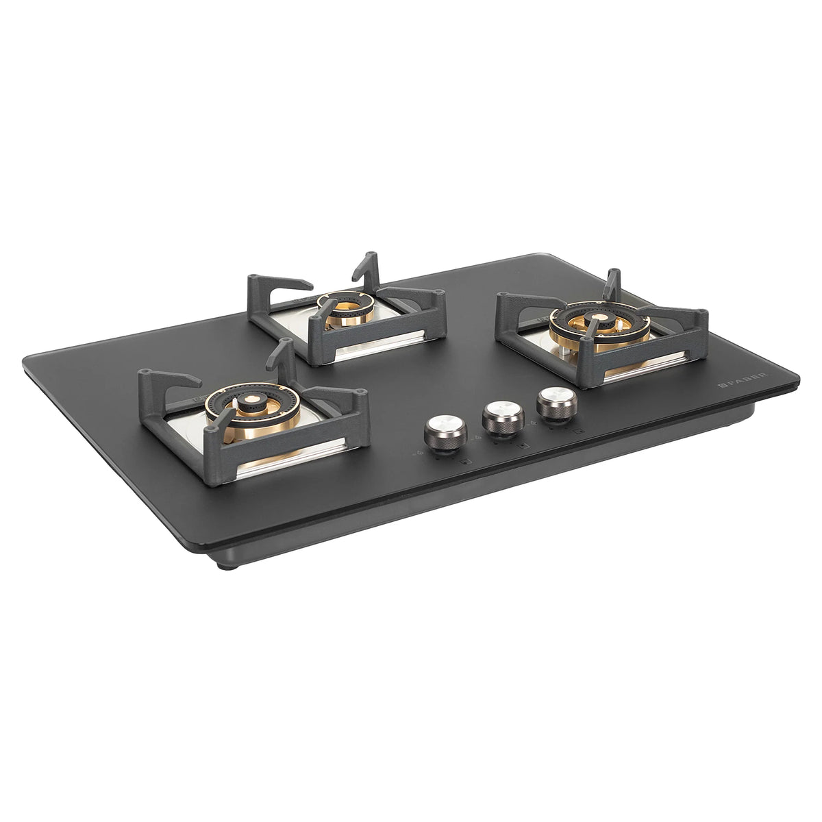 Faber Hob Bella HT 753 BR AI FFDD 75 cm Built-In Gas Hob – 3 Brass Burners, Dual Flame Failure Safety & Auto Electric Ignition-8