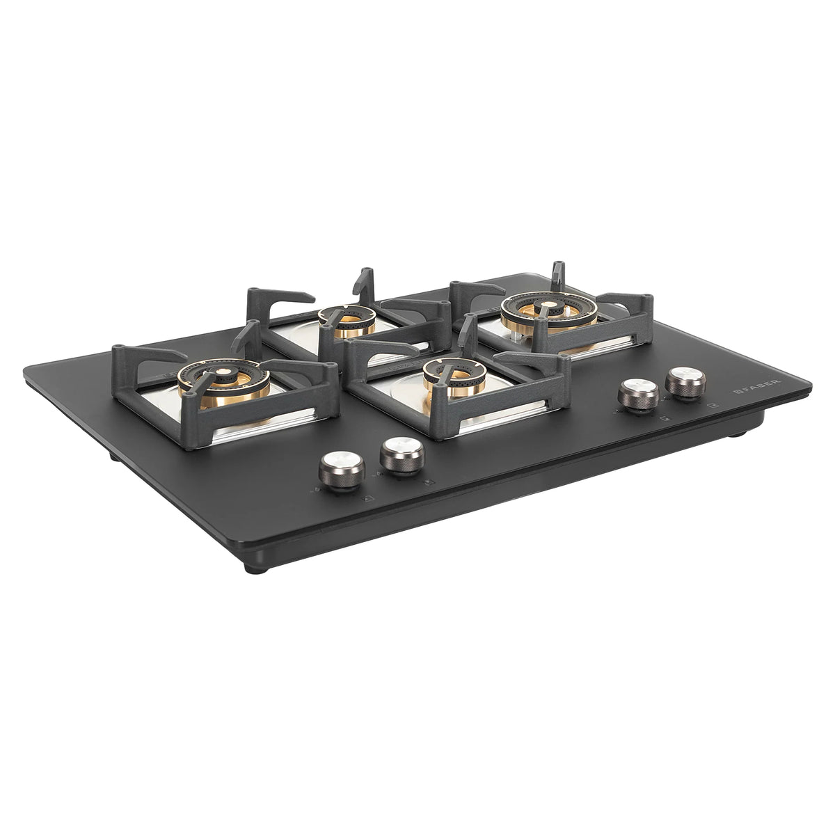 Faber Hob Bella HT 754 BR AI 75 cm Built-In Gas Hob – 4 Brass Burners, Auto Electric Ignition & Flame Failure Safety-7