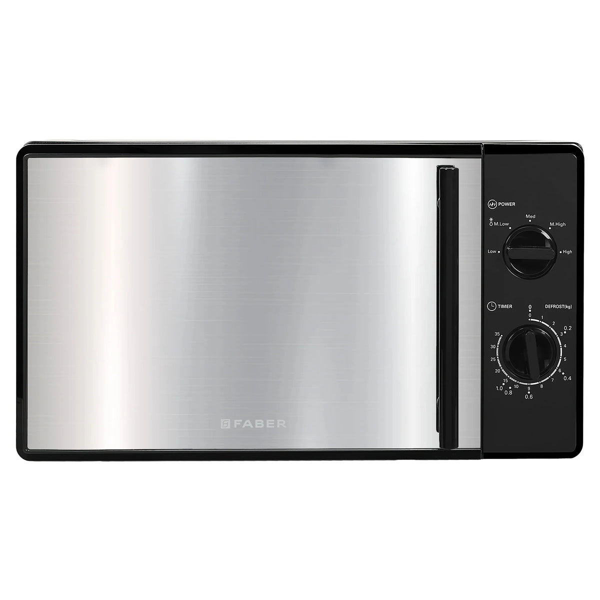 Faber FMW Instacook 20_S Microwave Oven – 20L Capacity, 700W Power, 5 Power Levels, Easy Clean Interior, Defrost Function-10