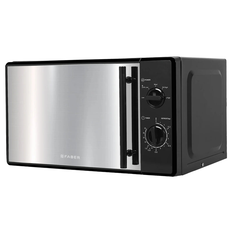 Faber FMW Instacook 20_S Microwave Oven – 20L Capacity, 700W Power, 5 Power Levels, Easy Clean Interior, Defrost Function-6