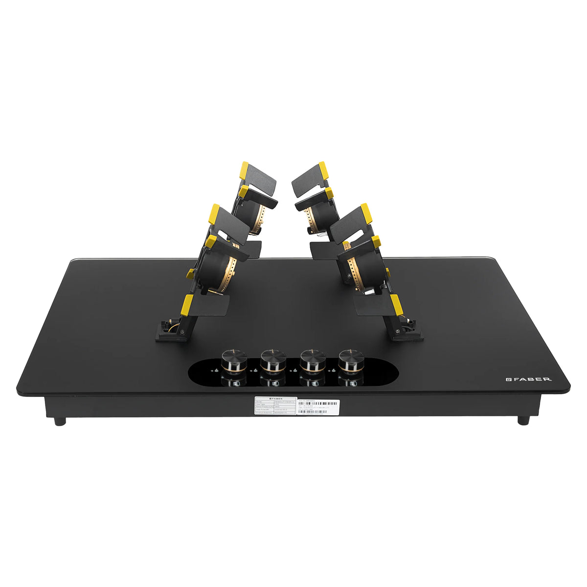 Faber Magiclift HT904 BR CI AI 90 cm Built-In Gas Hob – 4 Burners, Liftable Easy-Clean Design & Flame Failure Safety-3