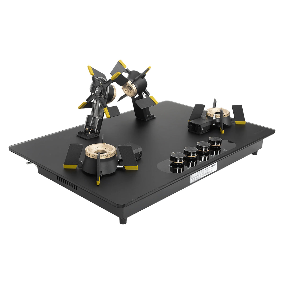 Faber Magiclift HT804 BR CI AI 80 cm Built-In Gas Hob – 4 Burners, Liftable Easy-Clean Design & Flame Failure Safety-5